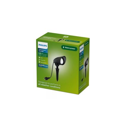 Philips - LED spoljašnja reflektorska svetiljka CYLR LED/4,6W/230V 2700K IP44