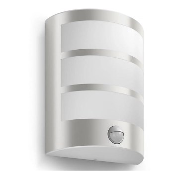 Philips - LED spoljašnja zidna svetiljka sa senzorom PYTHON LED/3,8W/230V IP44