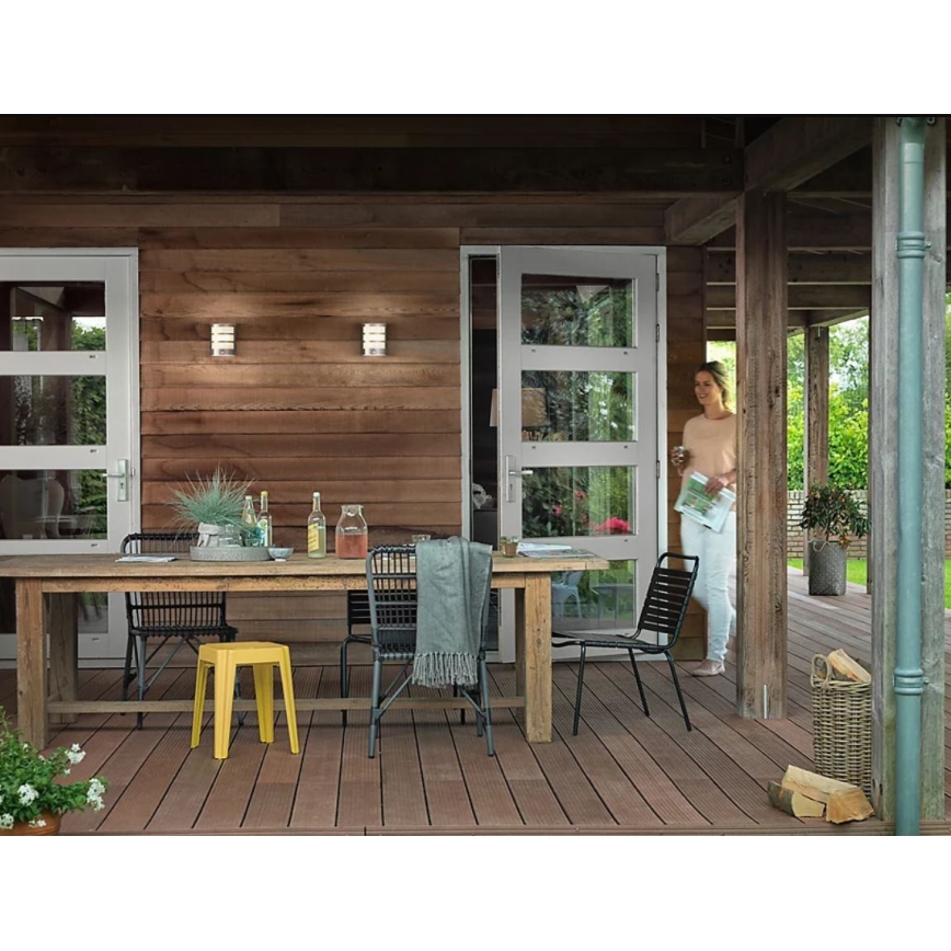 Philips - LED spoljašnja zidna svetiljka sa senzorom PYTHON LED/3,8W/230V IP44