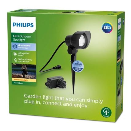 Philips - Spoljašnja LED spot svetiljka LED/24W/230V 2700K IP44