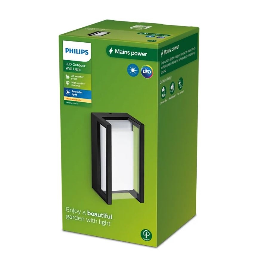 Philips - LED spoljašnje zidno svetlo PYRONA LED/12W/230V IP44