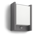 Philips - LED spoljašnje zidno svetlo sa senzorom LED/6W 2700K IP44