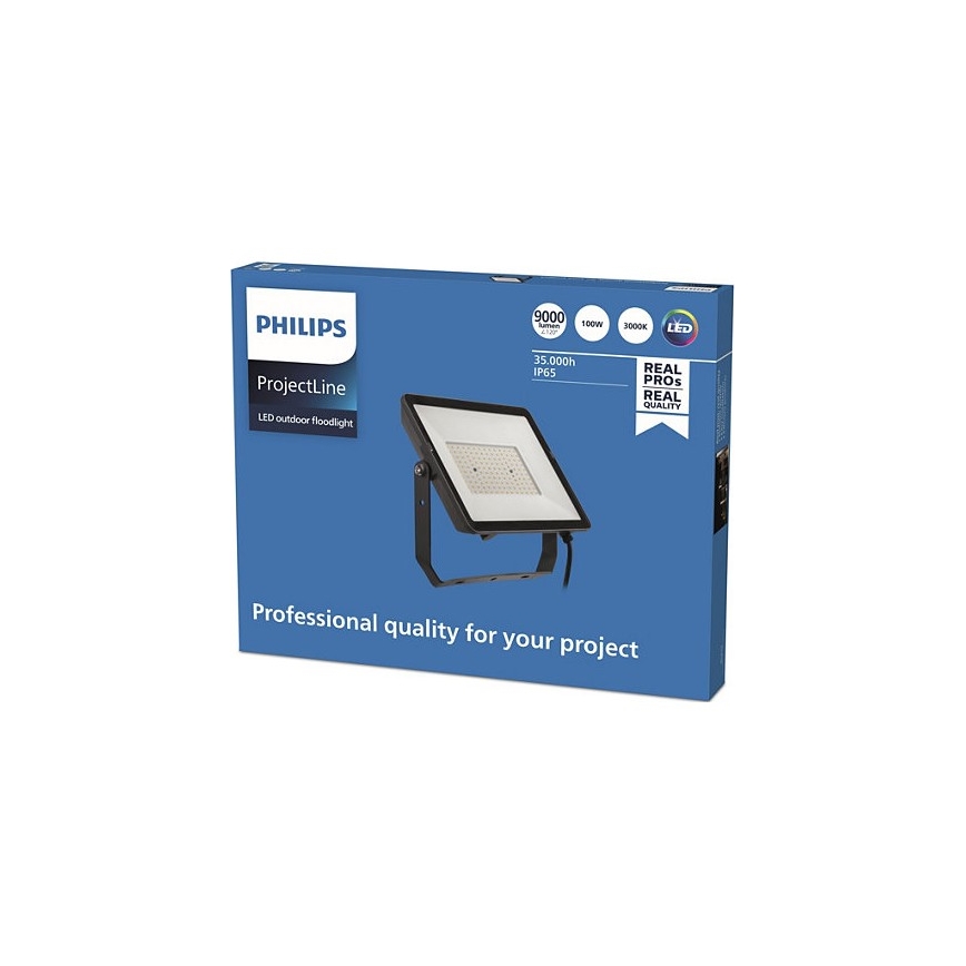 Philips - LED spoljašnji reflektor PROJECTLINE LED/100W/230V IP65 3000K