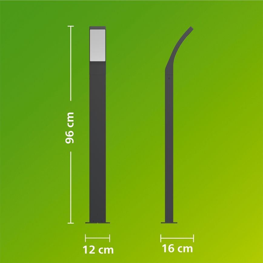 Philips - LED spoljna lampa SPLAY LED/4,3W/230V 2700K 96 cm IP44