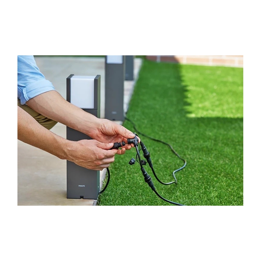 Philips - LED spoljašnja lampa LED/6W/12V 2700K IP44