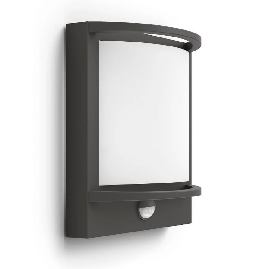 Philips - LED spoljna zidna svetiljka sa senzorom SAMONDRA LED/3,8W/230V IP44