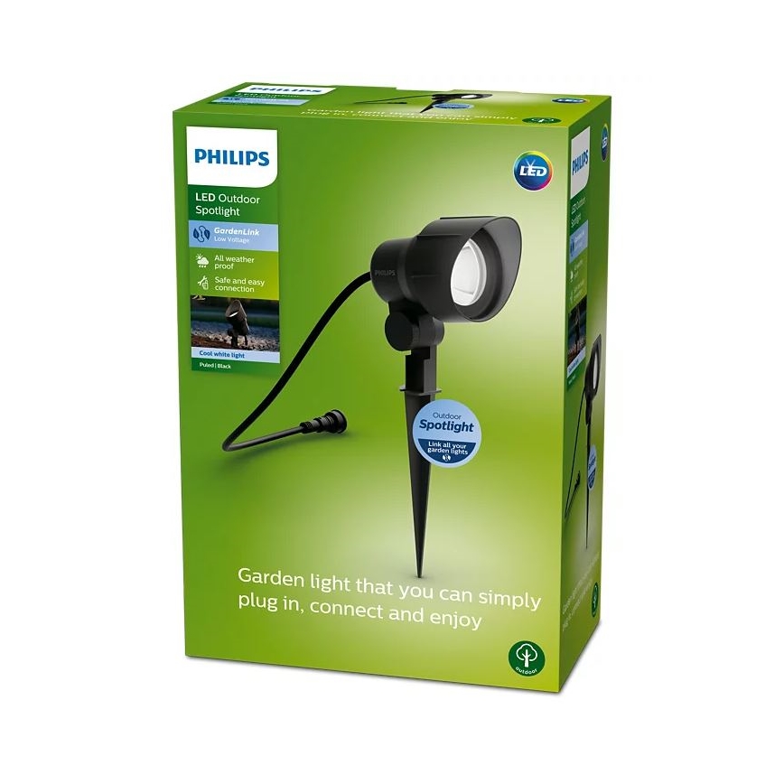 Philips - LED spoljašnje reflektorsko svetlo LED/6W/12V 4000K IP44