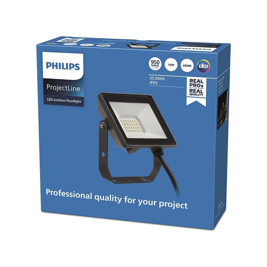 Philips - LED spoljni reflektor PROJECTLINE LED/10W/230V IP65 4000K