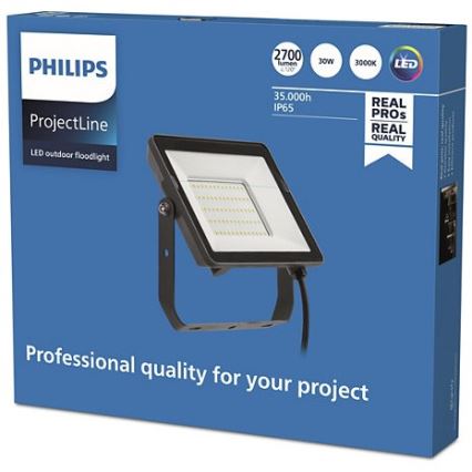 Philips - LED spoljni reflektor PROJECTLINE LED/30W/230V IP65 3000K