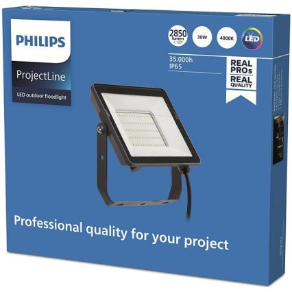 Philips - LED spoljni reflektor PROJECTLINE LED/30W/230V IP65 4000K
