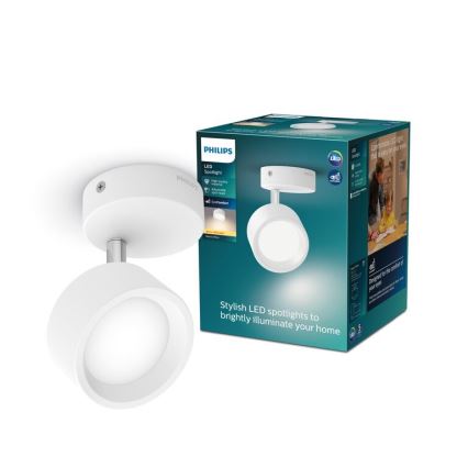 Philips - LED spot svetlo LED/5,5W/230V bela