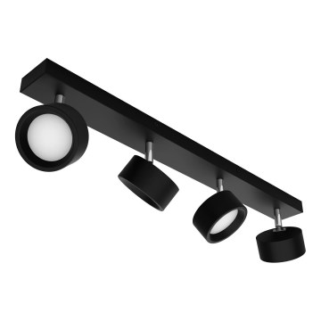 Philips - LED spot svetiljka 4xLED/5,5W/230V crna