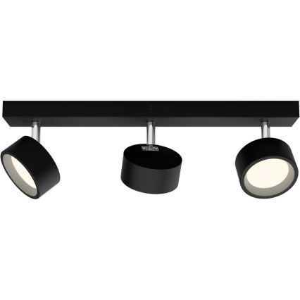 Philips - LED spot svetiljka 3xLED/5,5W/230V crna