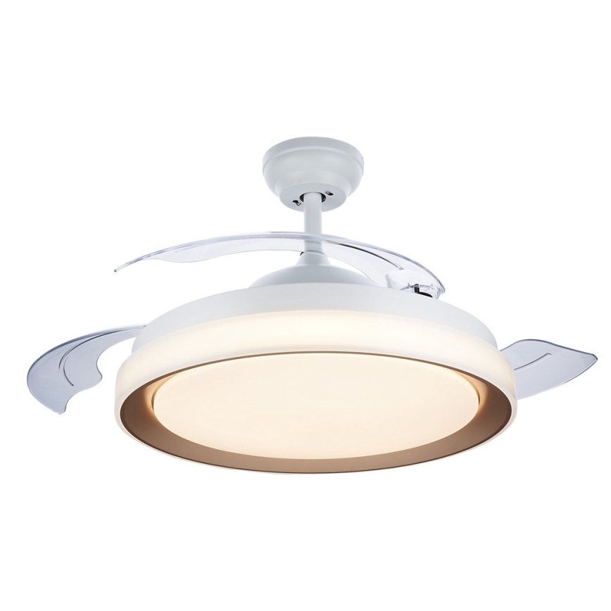 Philips - LED plafonsko svetlo sa ventilatorom LED/35W/230V 5500/4000/2700K zlatno + daljinski upravljač