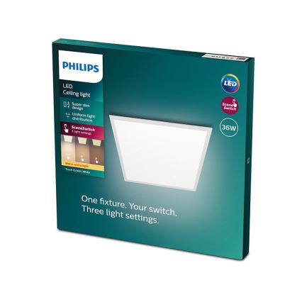 Philips - LED prigušiva plafonska svetiljka SCENE SWITCH LED/36W/230V 2700K