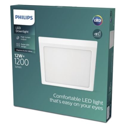 Philips - LED plafonsko svetlo LED/12W/230V 2700K bela