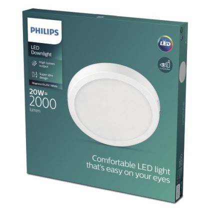 Philips - LED plafonsko svetlo LED/20W/230V 2700K belo