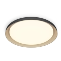 Philips - LED stropno svetlo PEBBLO SCENE SWITCH, prigušiva, LED/10W/230V 2700K, crna