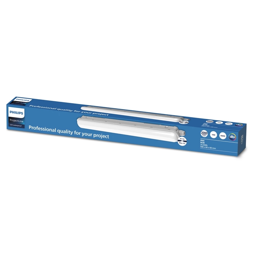 Philips - LED tehničko svetlo PROJECTLINE LED/18W/230V 58 cm IP65