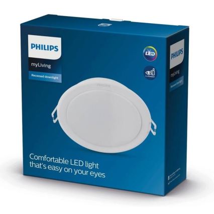 Philips - LED ugradna stropna svetiljka MESON LED/12,5W/230V 6500K