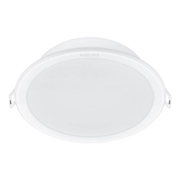 Philips - LED ugradno svetlo MESON, 9W, 230V, 3000K, prečnik 11,5 cm