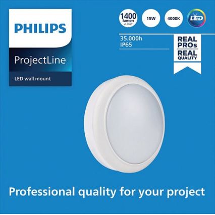 Philips - LED zidno svetlo PROJECTLINE LED/15W/230V IP65