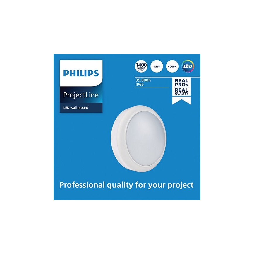 Philips - LED zidno svetlo PROJECTLINE LED/15W/230V IP65
