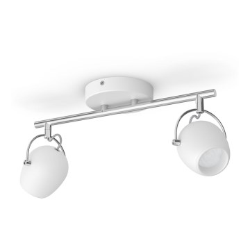 Philips Lirio 57032/31/P0 - LED spot svetiljka PLANET 2xLED/4,2W/230V