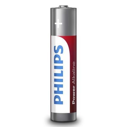 Philips LR03P12W/10 - 12 kom AAA alkalne baterije POWER ALKALINE 1,5V 1150mAh