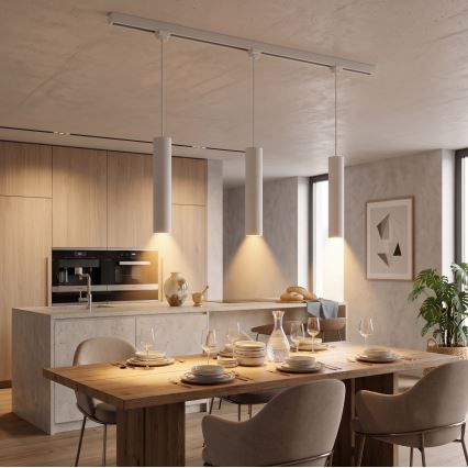 Philips - Luster na sajli u šinskom sistemu EASYLINK 3xGU10/7W/230V 1m bela