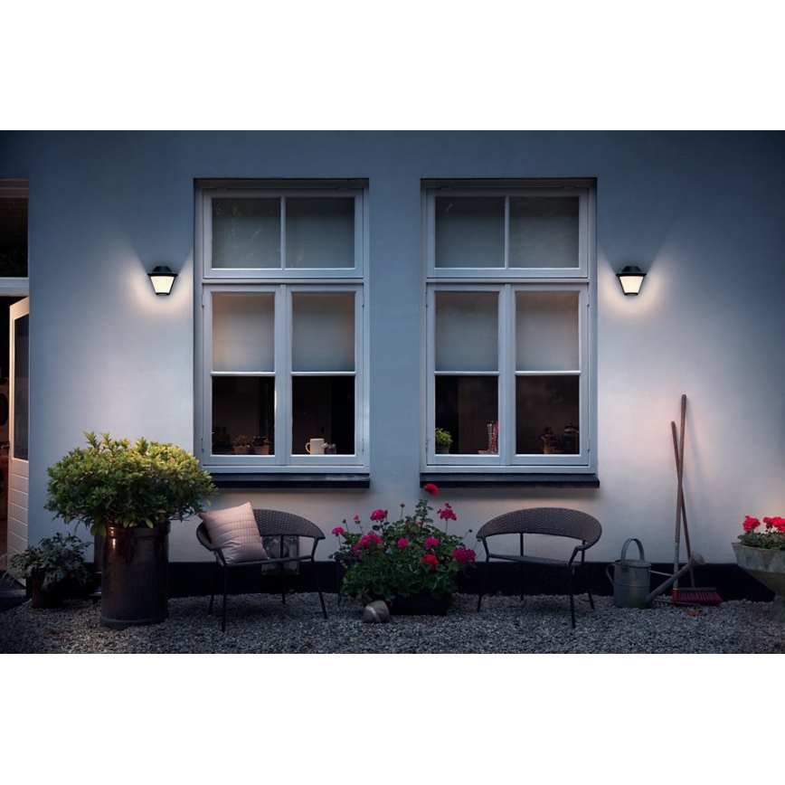 Philips Massive  - Spoljašnja zidna svetiljka 1xE27/42W/230V IP44