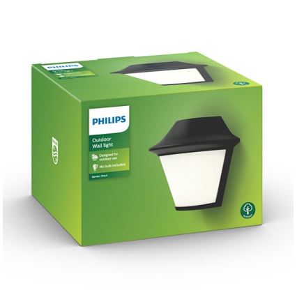 Philips Massive  - Spoljašnja zidna svetiljka 1xE27/42W/230V IP44