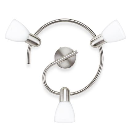 Philips Massive - Spot svetiljka 3xE14/40W mat hrom