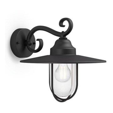 Philips Massive - Spoljašnje zidno svetlo 1xE27/60W/230V IP44