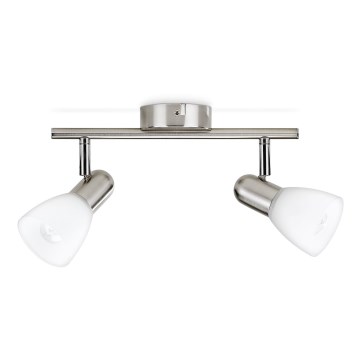 Philips Massive - Spot svetiljka 2xE14/40W mat hrom