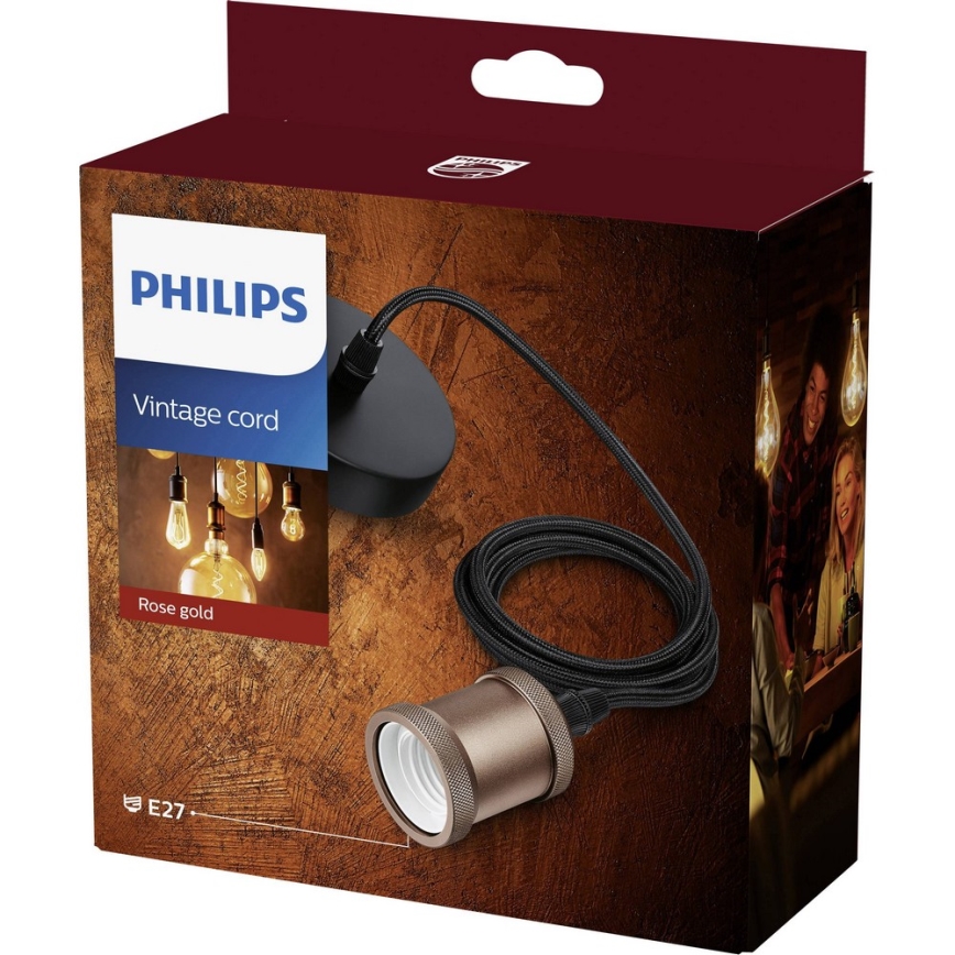 Philips - Napajni kabel 1xE27/40W/230V