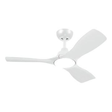 Philips - OLAS LED prigušiva plafonski ventilator LED/24W/230V pr. 106 cm beli + daljinski upravljač