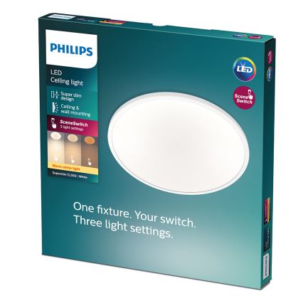 Philips - LED prigušiva plafonjera LED/15W/230V 2700K