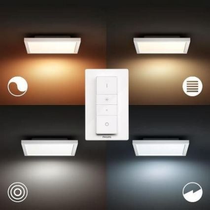 Philips - Hue prigušiva LED stropna svetiljka LED/19W/230V 2200-6500K + daljinski upravljač