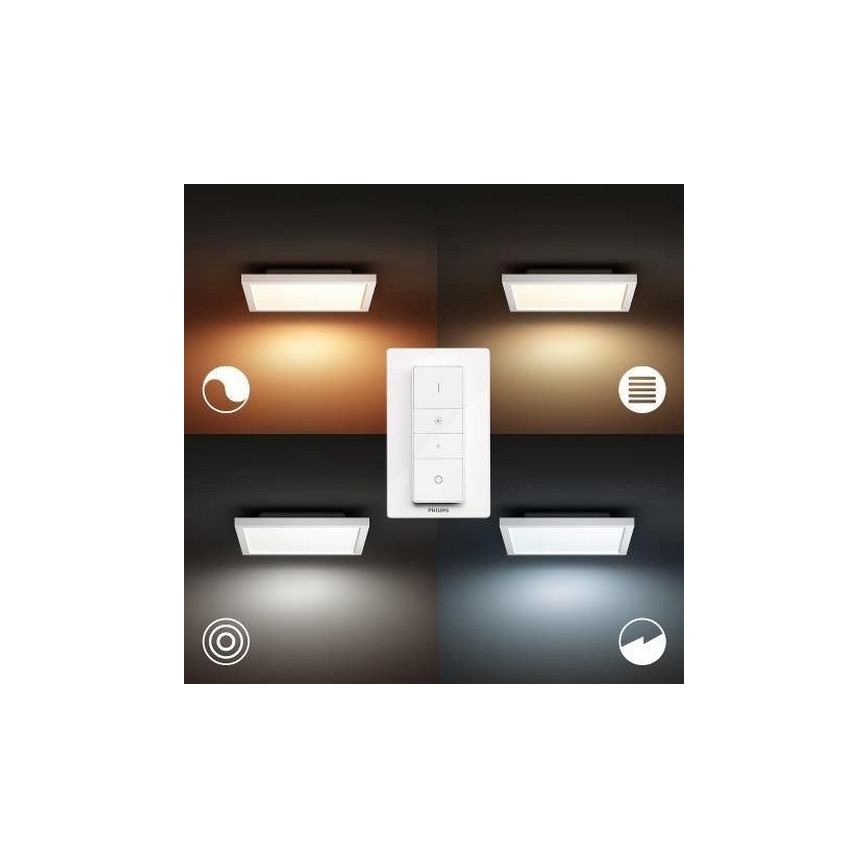 Philips - Hue prigušiva LED stropna svetiljka LED/19W/230V 2200-6500K + daljinski upravljač