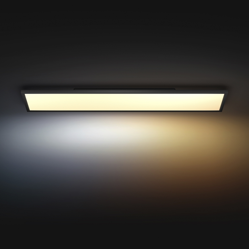 Philips - LED prigušiva stropna svetiljka Hue AURELLE LED/39W/230V 2200-6500K 120x30 cm crna