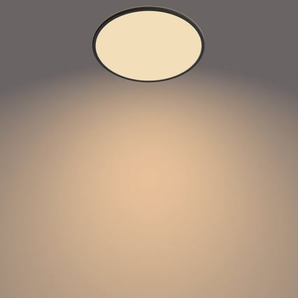 Philips - LED prigušiva spoljna svetiljka SUPERSLIM SCENE SWITCH LED/15W/230V IP54 crna