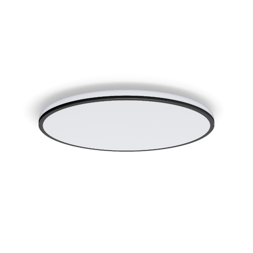 Philips - LED prigušiva stropna svetiljka SCENE SWITCH LED/22W/230V, prečnik 40 cm, 4000K, crna