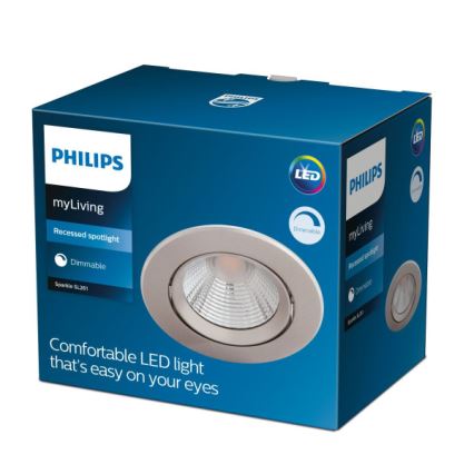Philips - prigušiva LED ugradna svetiljka SPARKLE LED/5,5W/230V