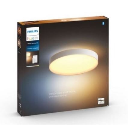 Philips - LED prigušiva plafonska lampa Hue LED/48W/230V 2200-6500K, prečnik 551 mm, bela + daljinski upravljač