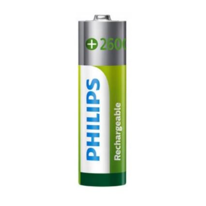 Philips R6B4B260/10 - 4 kom punjive AA baterije NiMH/1,2 V/2600 mAh