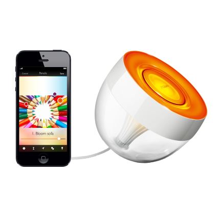 Philips - LED RGB prigušiva stona lampa Hue IRIS LED/8,2W/230V 2000-6500K bela