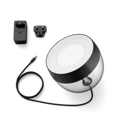 Philips - RGB LED prigušiva stona lampa Hue IRIS LED/8,2W/230V 2000-6500K crna