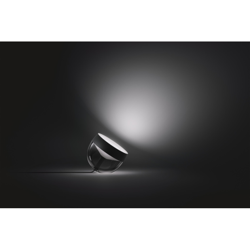 Philips - RGB LED prigušiva stona lampa Hue IRIS LED/8,2W/230V 2000-6500K crna