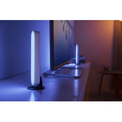Philips - SET 2x LED RGB Stolna svjetiljka za prigušivanje HUE AMBIANCE LED/6W/230V bijela